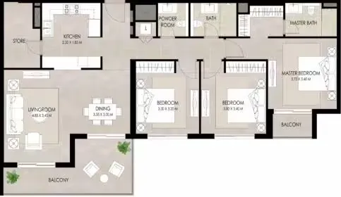 Luxurious Apartments at NSHAMA The Mayfair