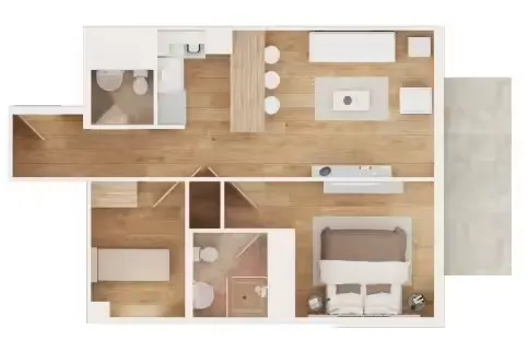 Q Gardens Lofts من AYS Developments: حيث يلتقي التصميم الحديث بالراحة الخالدة