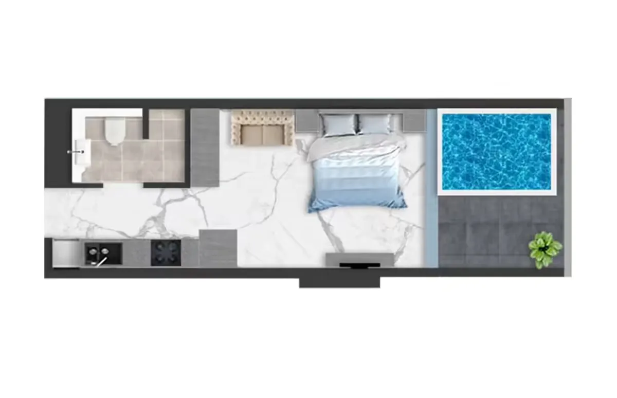 Enjoy The Fusion of Greek Island Paradise and Dazzling Dubai at Samana Mykonos Residences in Arjan