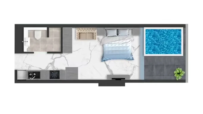 Enjoy The Fusion of Greek Island Paradise and Dazzling Dubai at Samana Mykonos Residences in Arjan