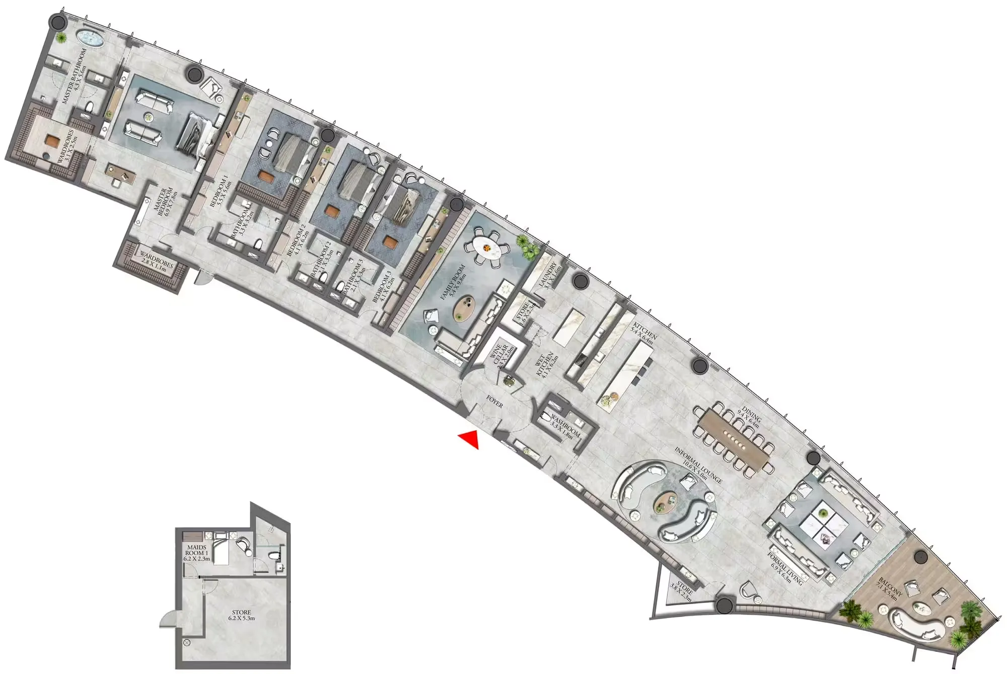 ذا ريزيدنس برج خليفة