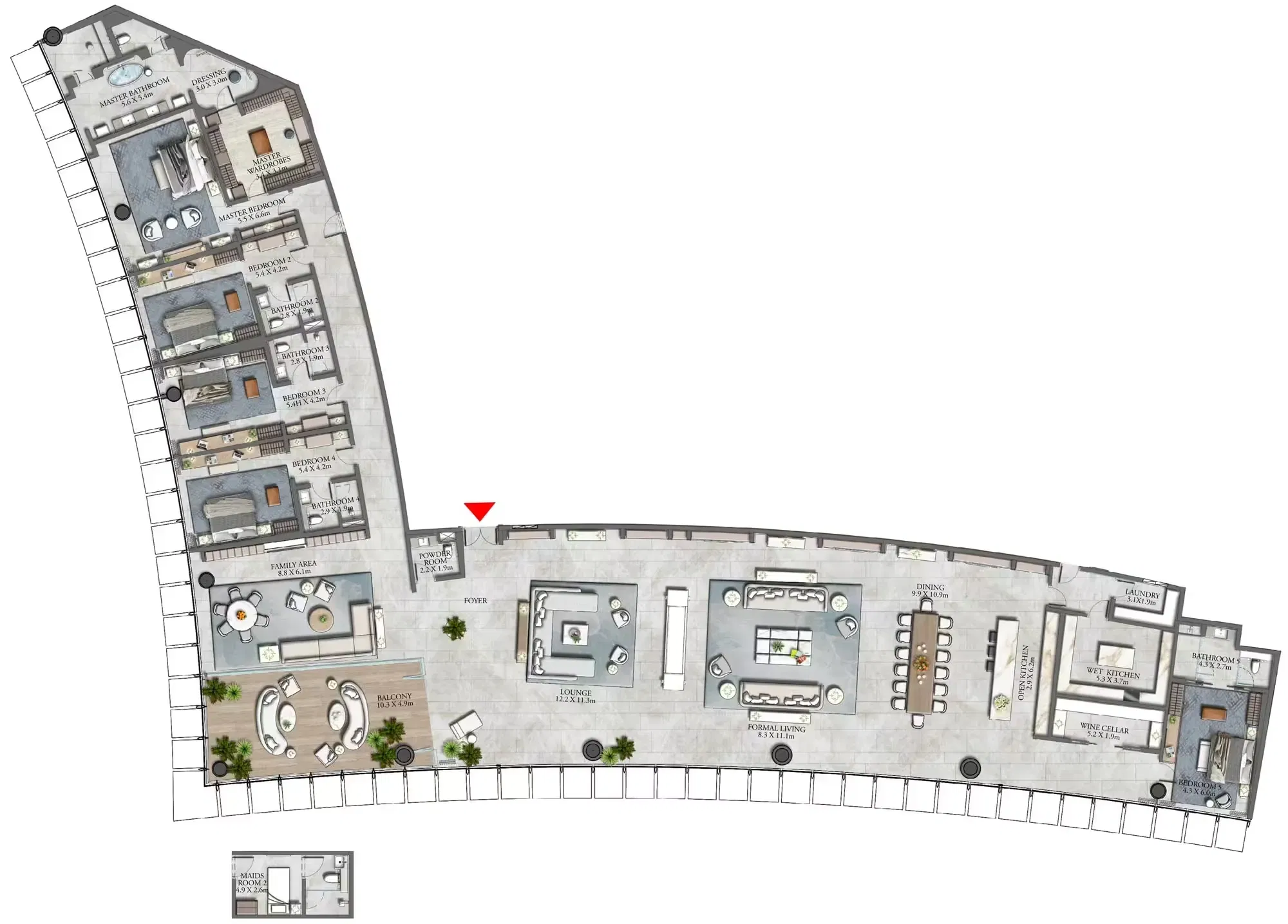 ذا ريزيدنس برج خليفة