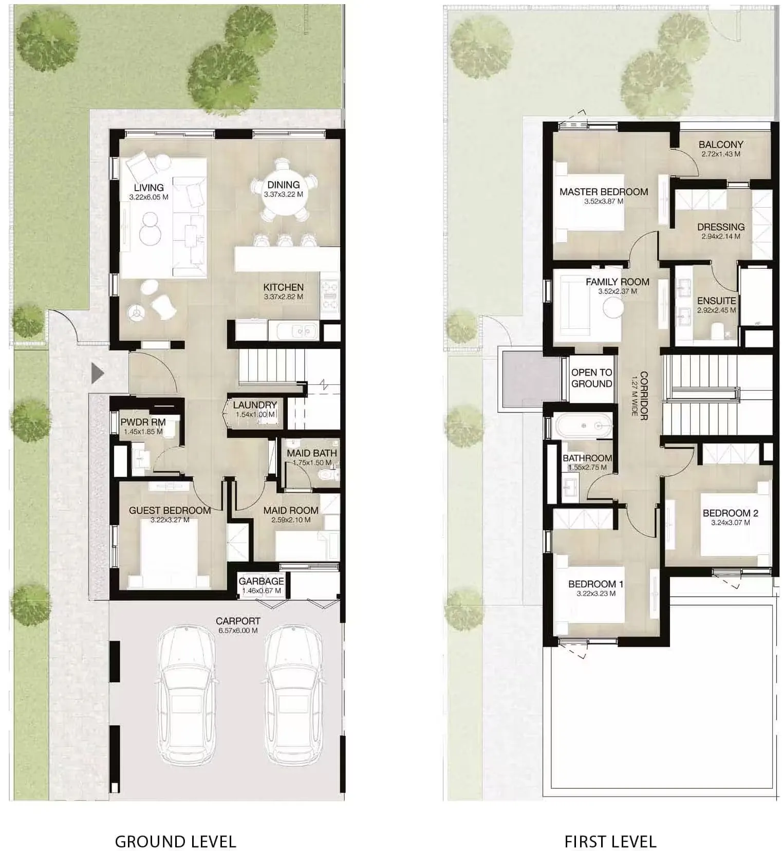 Discover the Perfect Blend of City Chic and Lush Landscapes at Mudon Al Ranim Townhouses by Dubai Properties