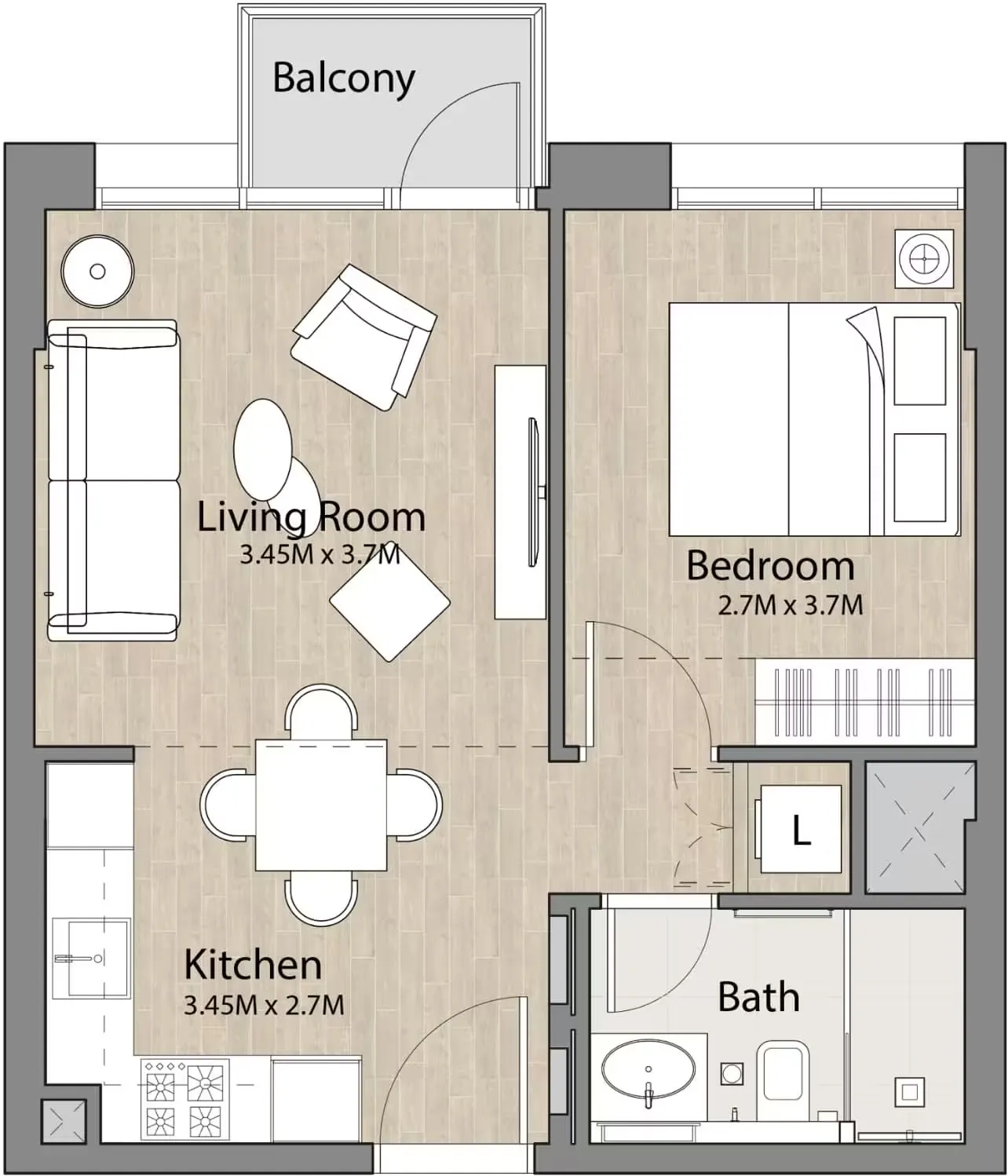 NSHAMA LIVA Apartments