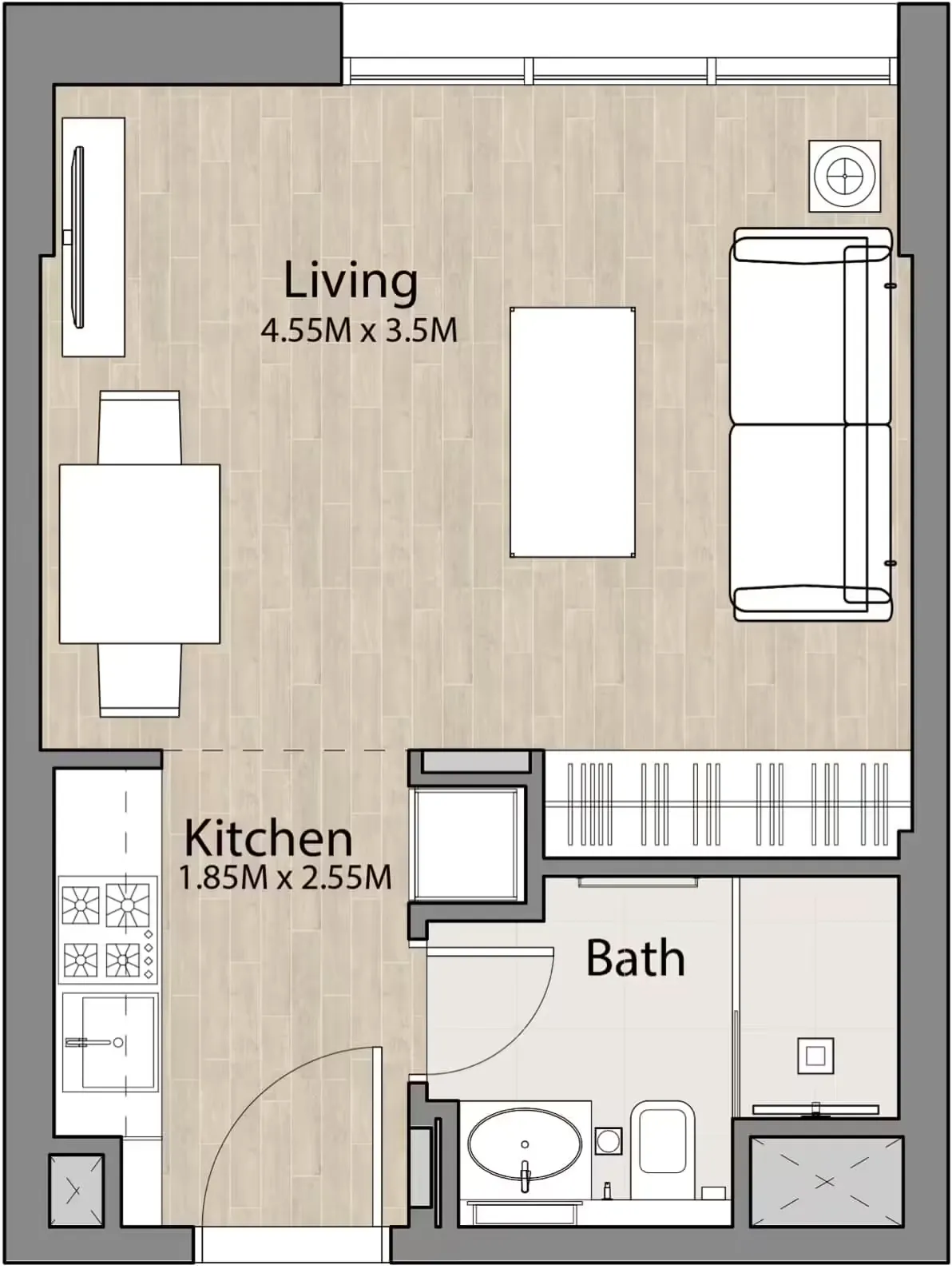 NSHAMA LIVA Apartments