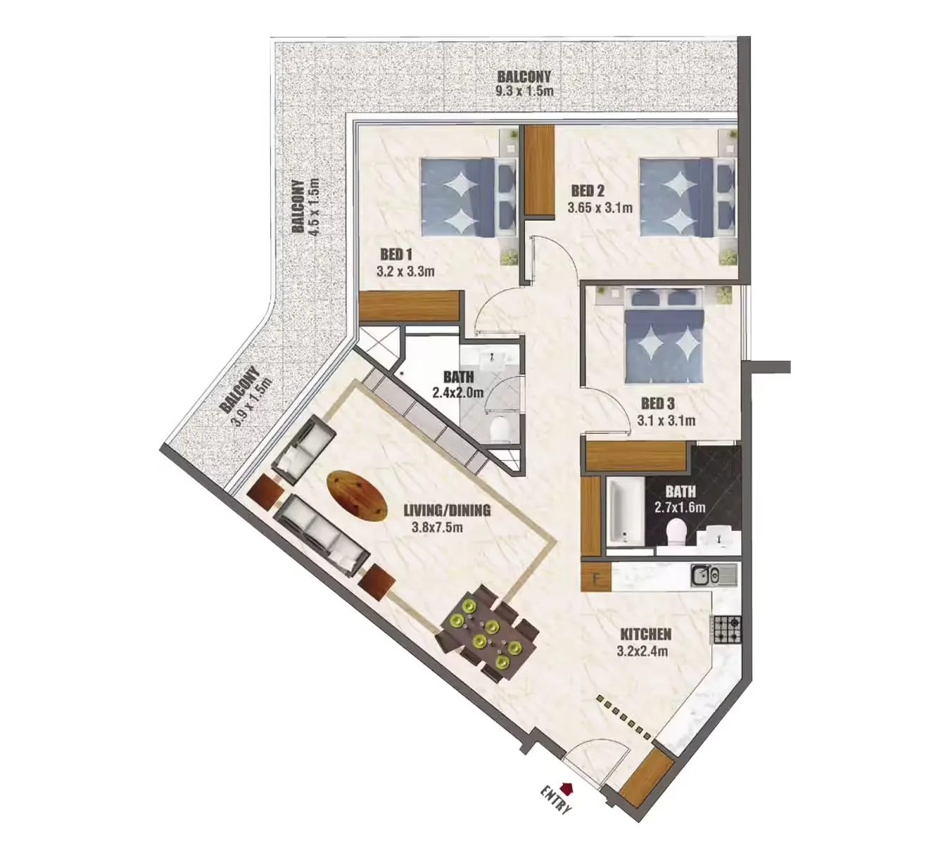 Unveil Ultimate Luxury Living at Bayz 101 by Danube