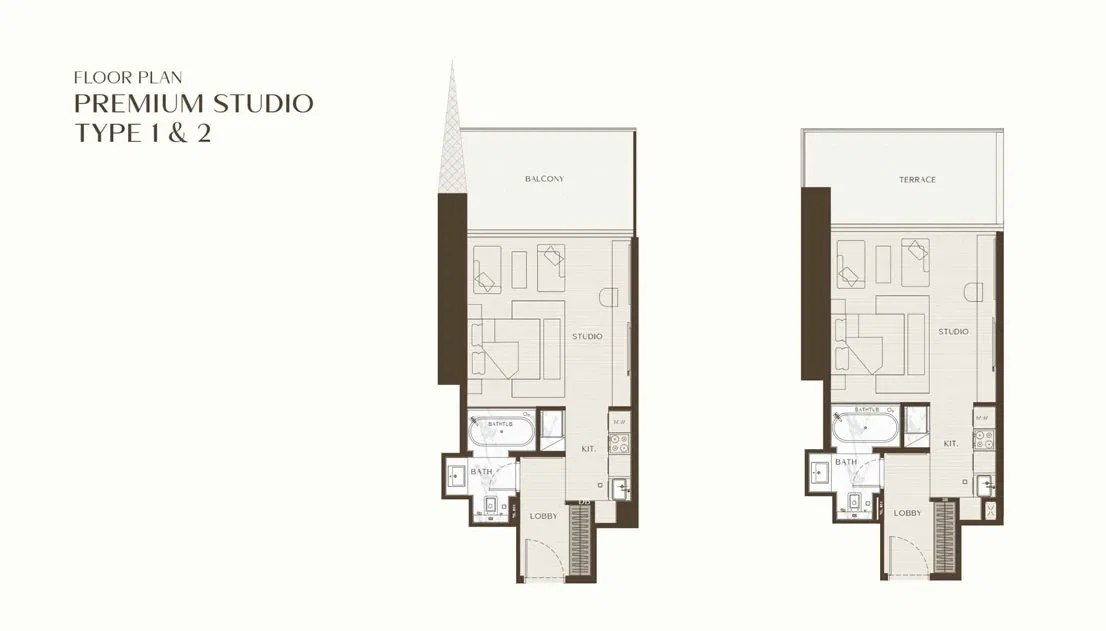 ون باي بن غاطي: حياة فاخرة في منطقة الخليج التجاري بدبي