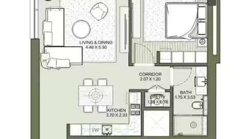 Роскошные апартаменты, пентхаусы и таунхаусы: Central Park Plaza в City Walk
