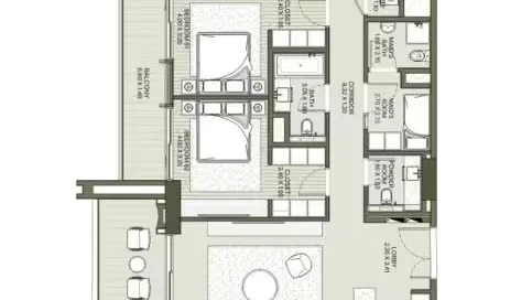 Роскошные апартаменты, пентхаусы и таунхаусы: Central Park Plaza в City Walk