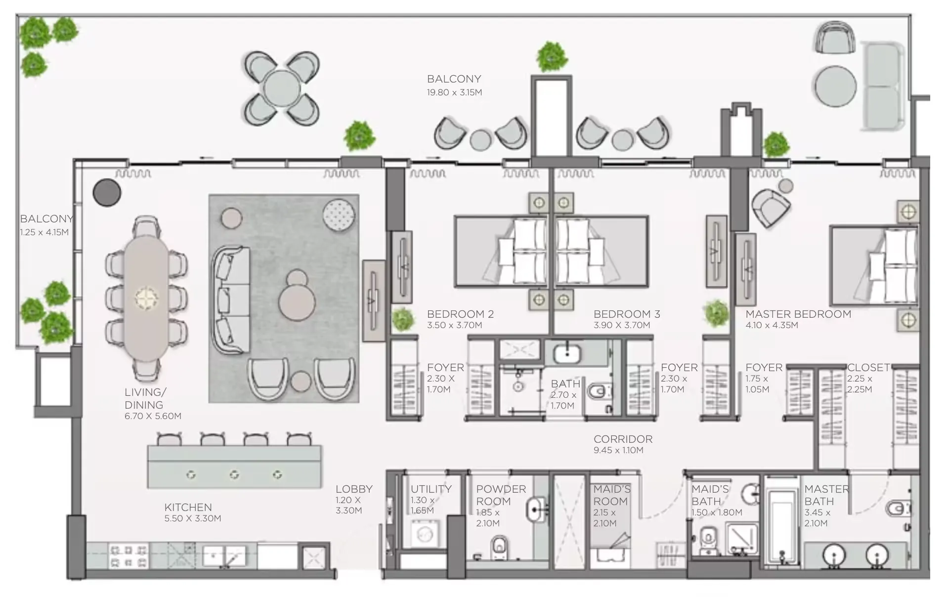 Find Pure Serenity and Luxurious Living at Central Park Thyme by Meraas Properties at City Walk