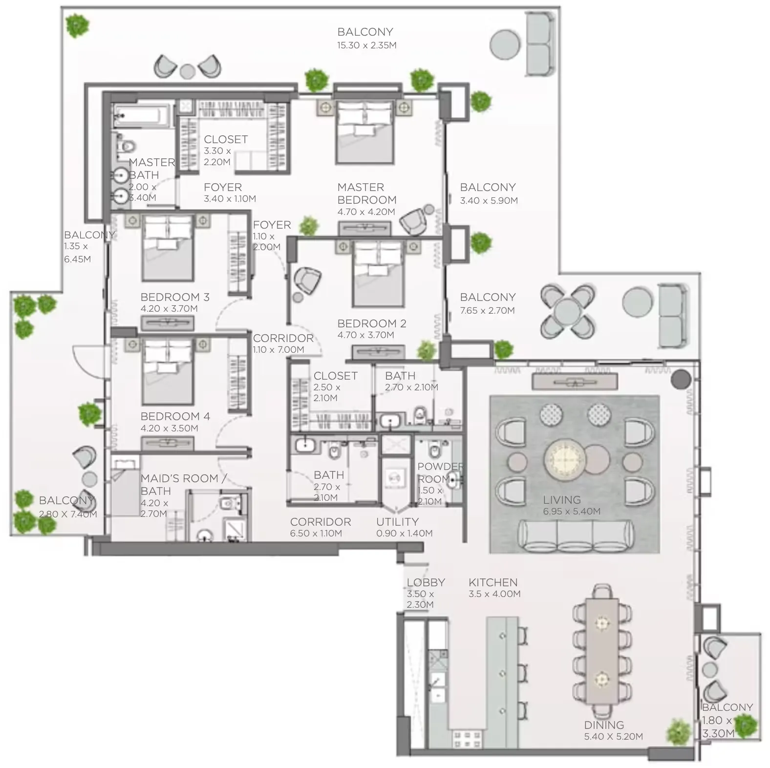 Find Pure Serenity and Luxurious Living at Central Park Thyme by Meraas Properties at City Walk