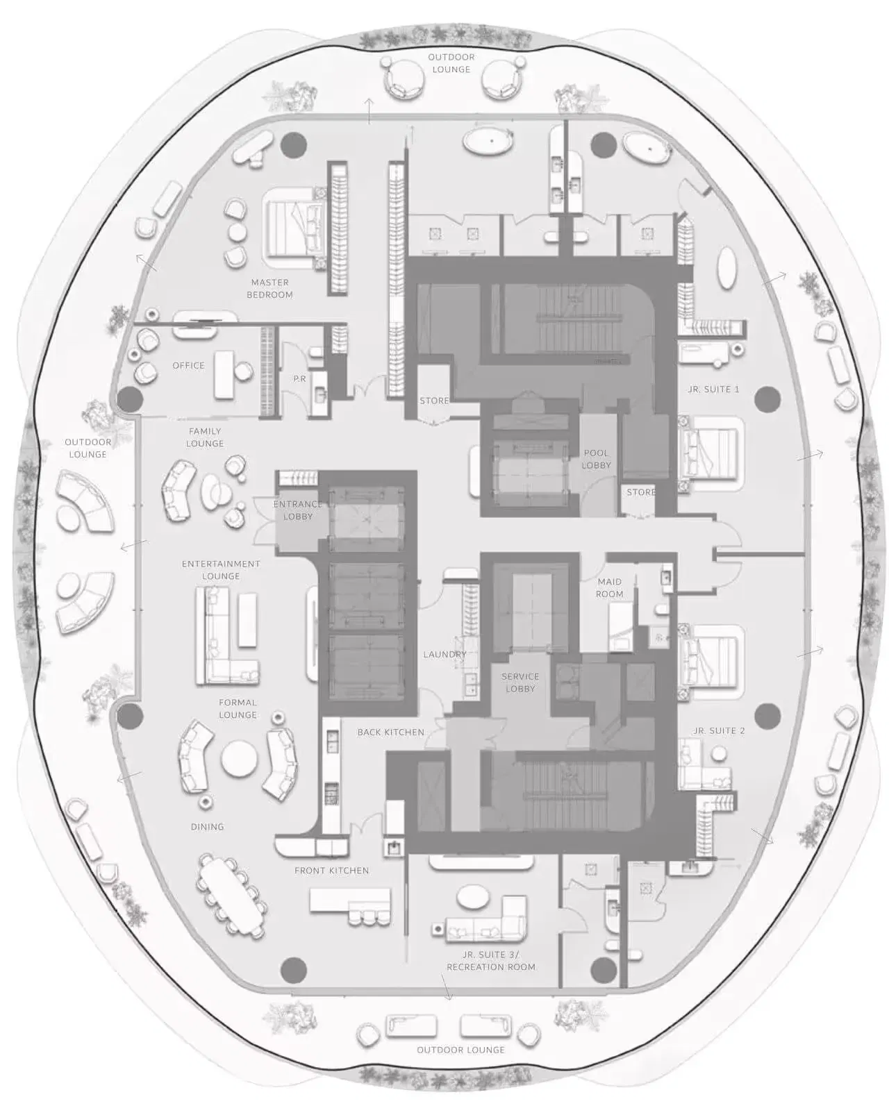 كومو ريزيدنسز من نخيل