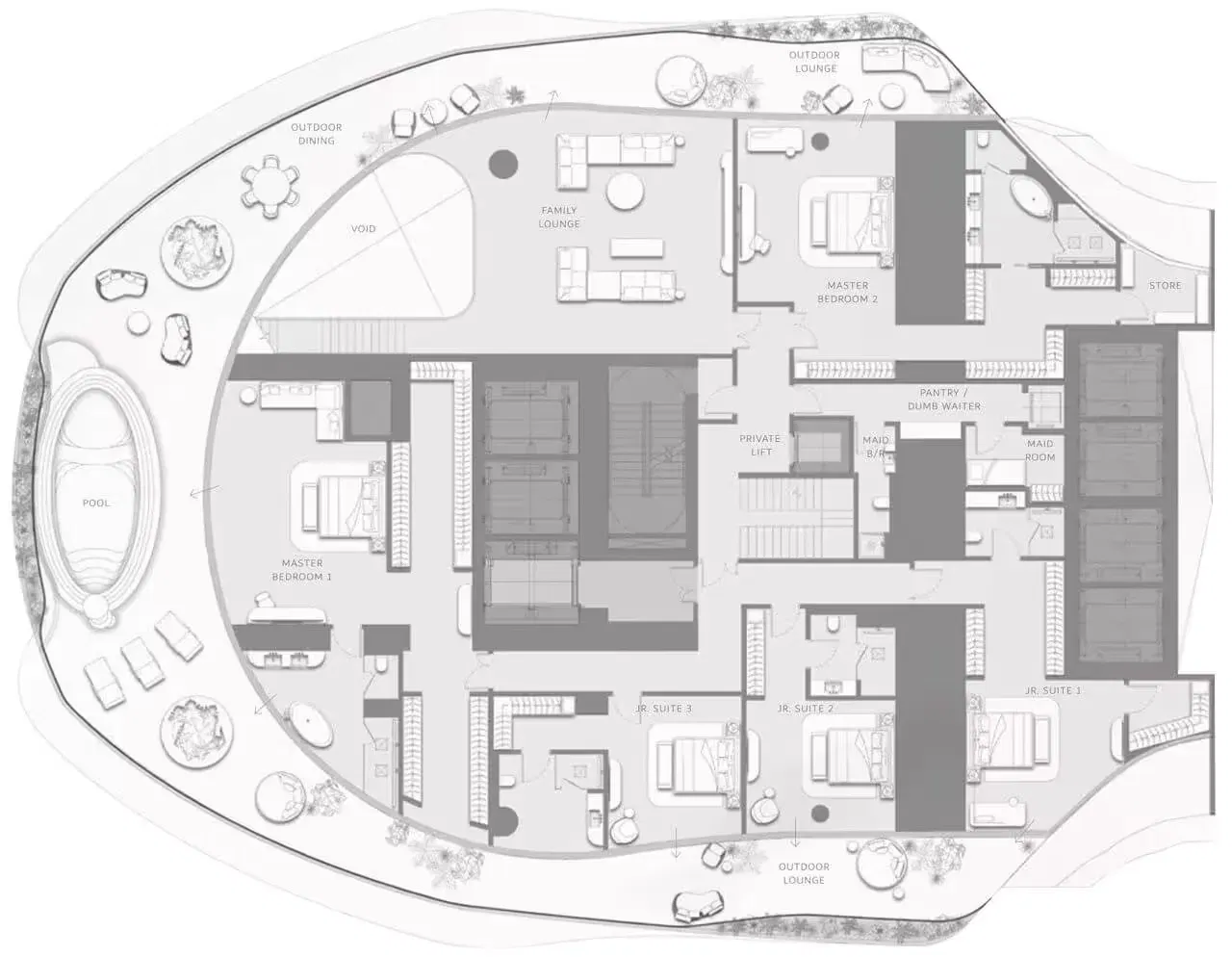 كومو ريزيدنسز من نخيل