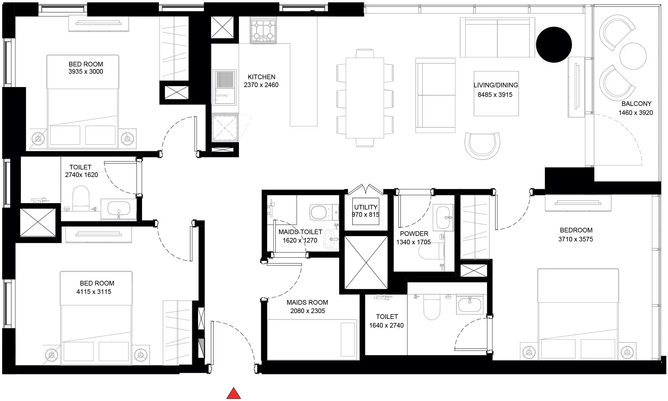 Высота Крик Вистас в Собха Хартленд