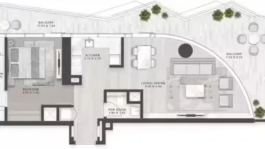 Luxurious Apartments at DAMAC Volta Tower