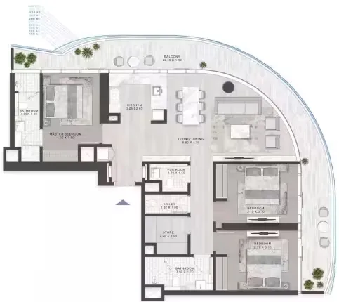 Luxurious Apartments at DAMAC Volta Tower