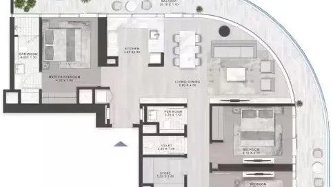 Luxurious Apartments at DAMAC Volta Tower