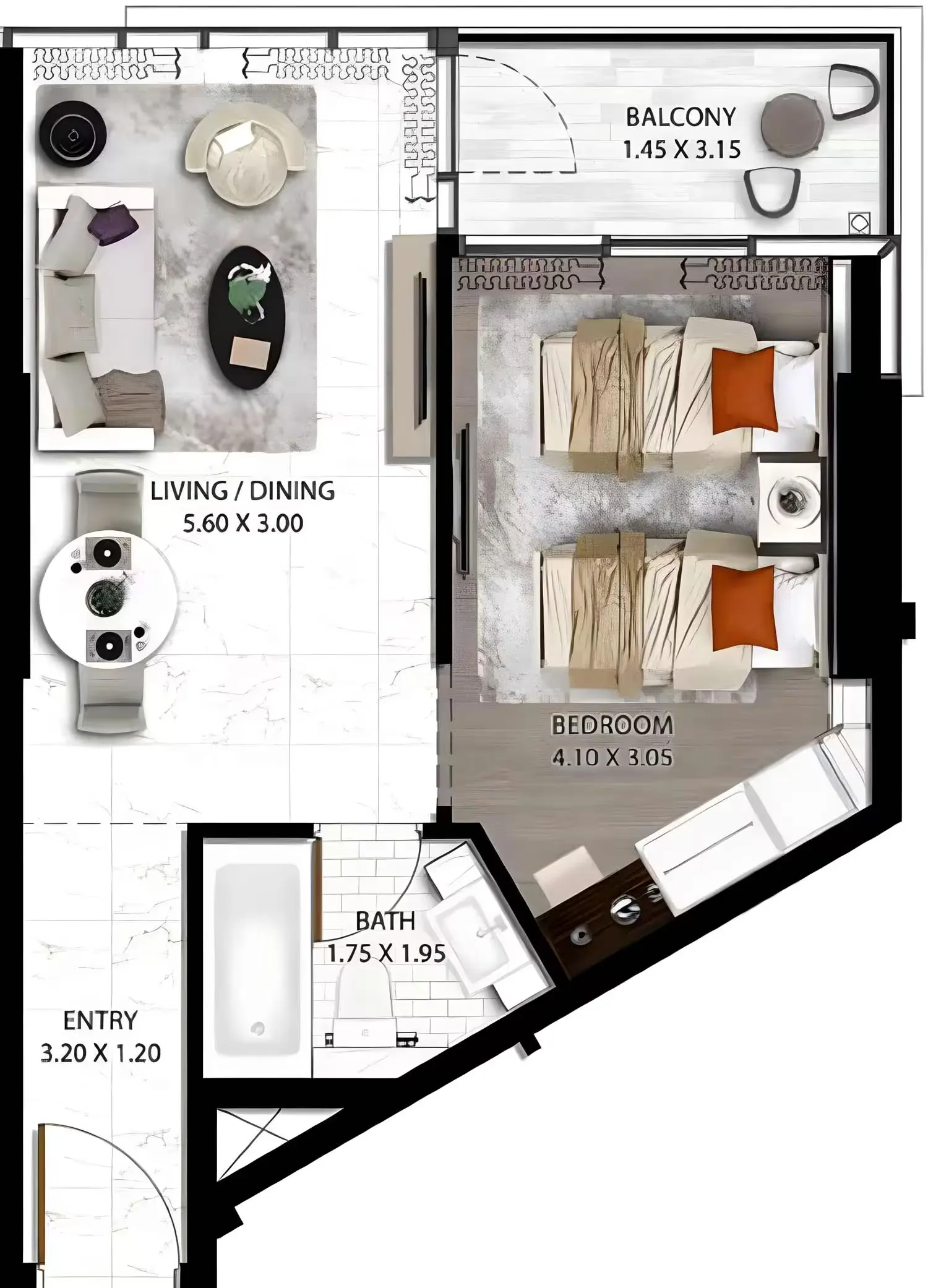 Damac Hills 2 Hotel Edge by Rotana