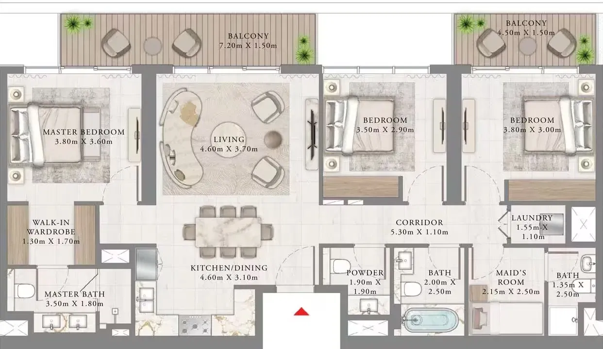 Emaar Beachfront Bayview