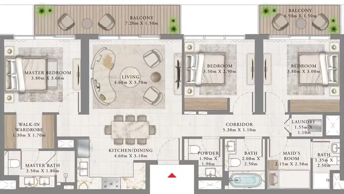 Emaar Beachfront Bayview