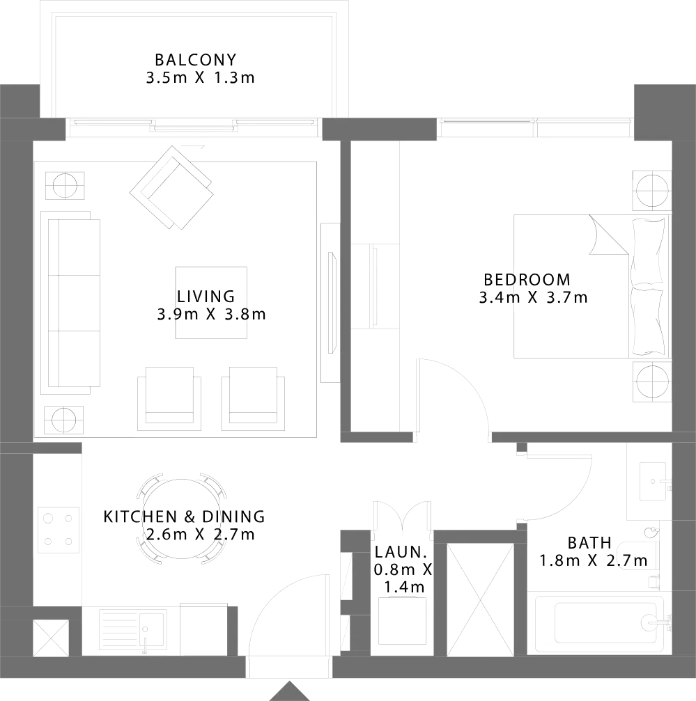 Сады лаймов от Emaar