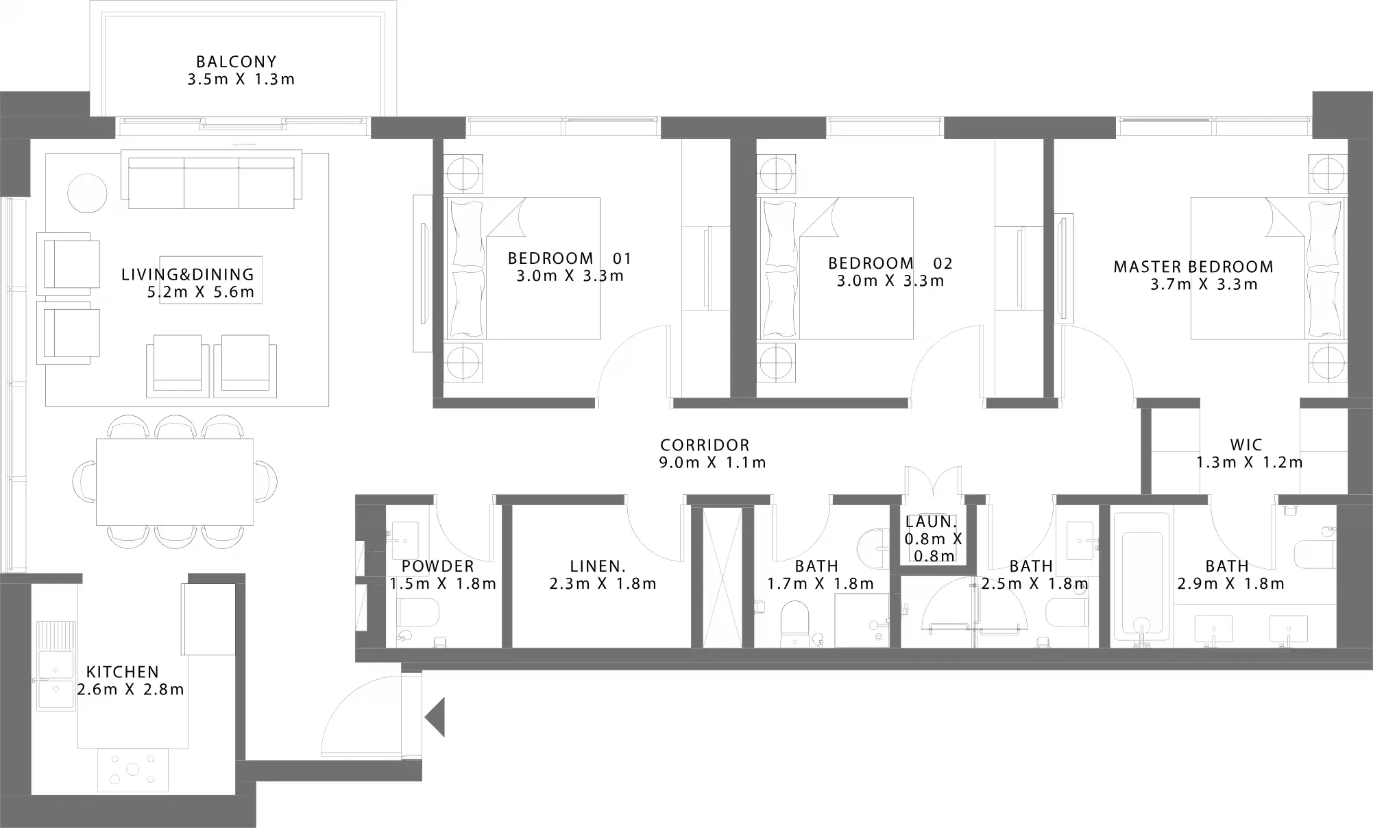 Сады лаймов от Emaar