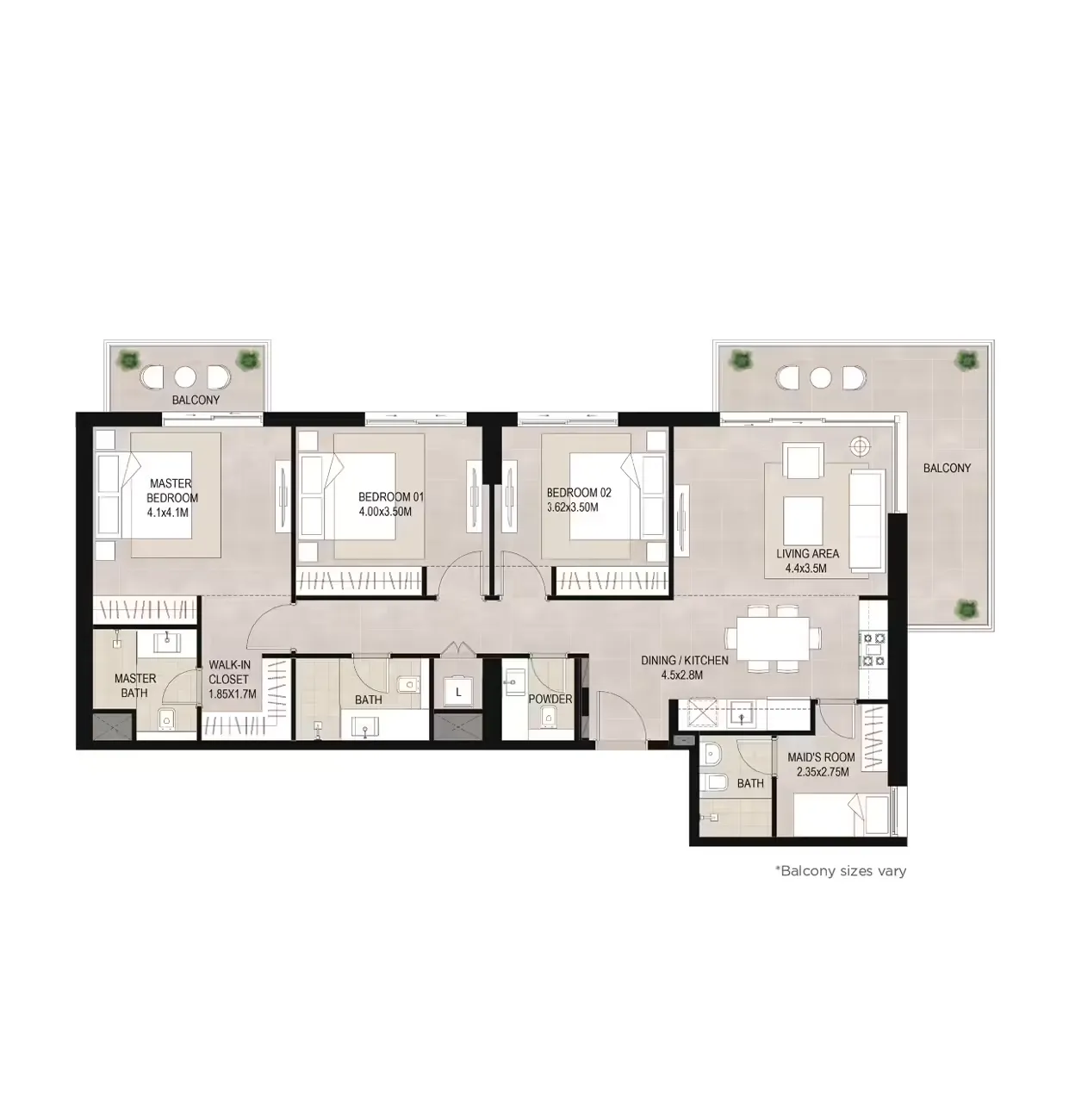 Elevate Your Living Experience at Nshama Grove on the Park at Town Square Dubai