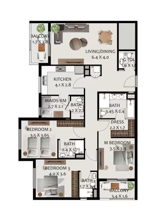 Luxurious Hillside Residences by Wasl