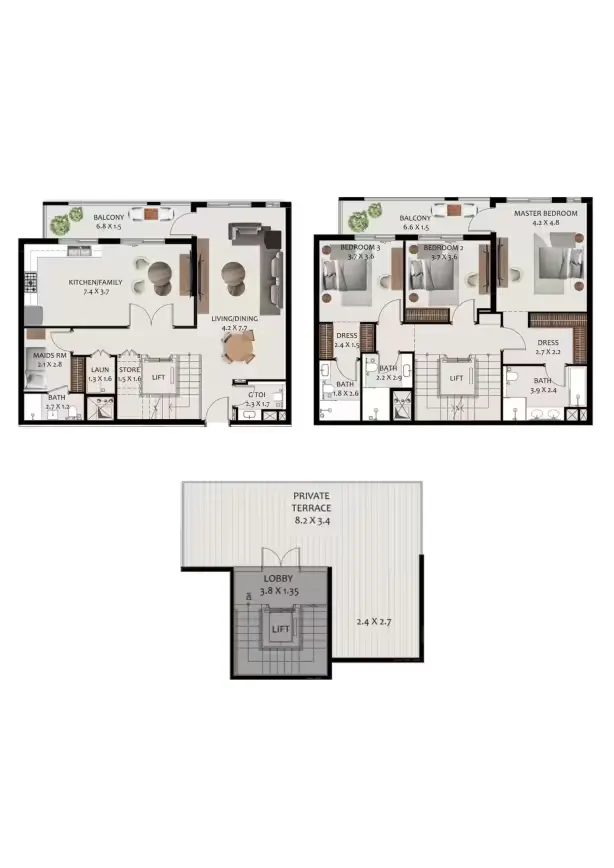 Luxurious Hillside Residences by Wasl