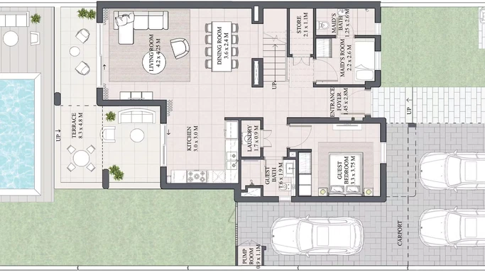 Виллы Emaar Rivana