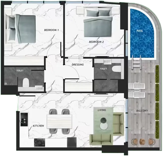 حدائق سامانا آيفي: اكتشف الحياة الفاخرة