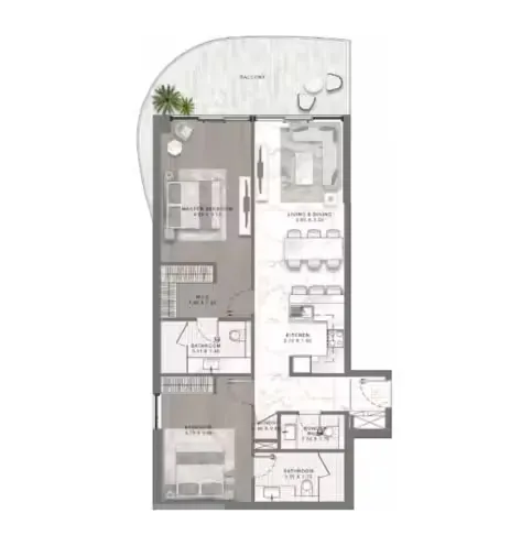 ادخل إلى الحياة المتوسطية في داماك لاجون فيوز