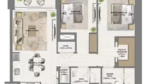 Роскошь встречает гармонию: Parkside Views от Emaar
