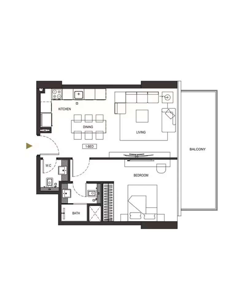 Binghatti Phoenix: новый взгляд на элитную жизнь в Jumeirah Village Circle