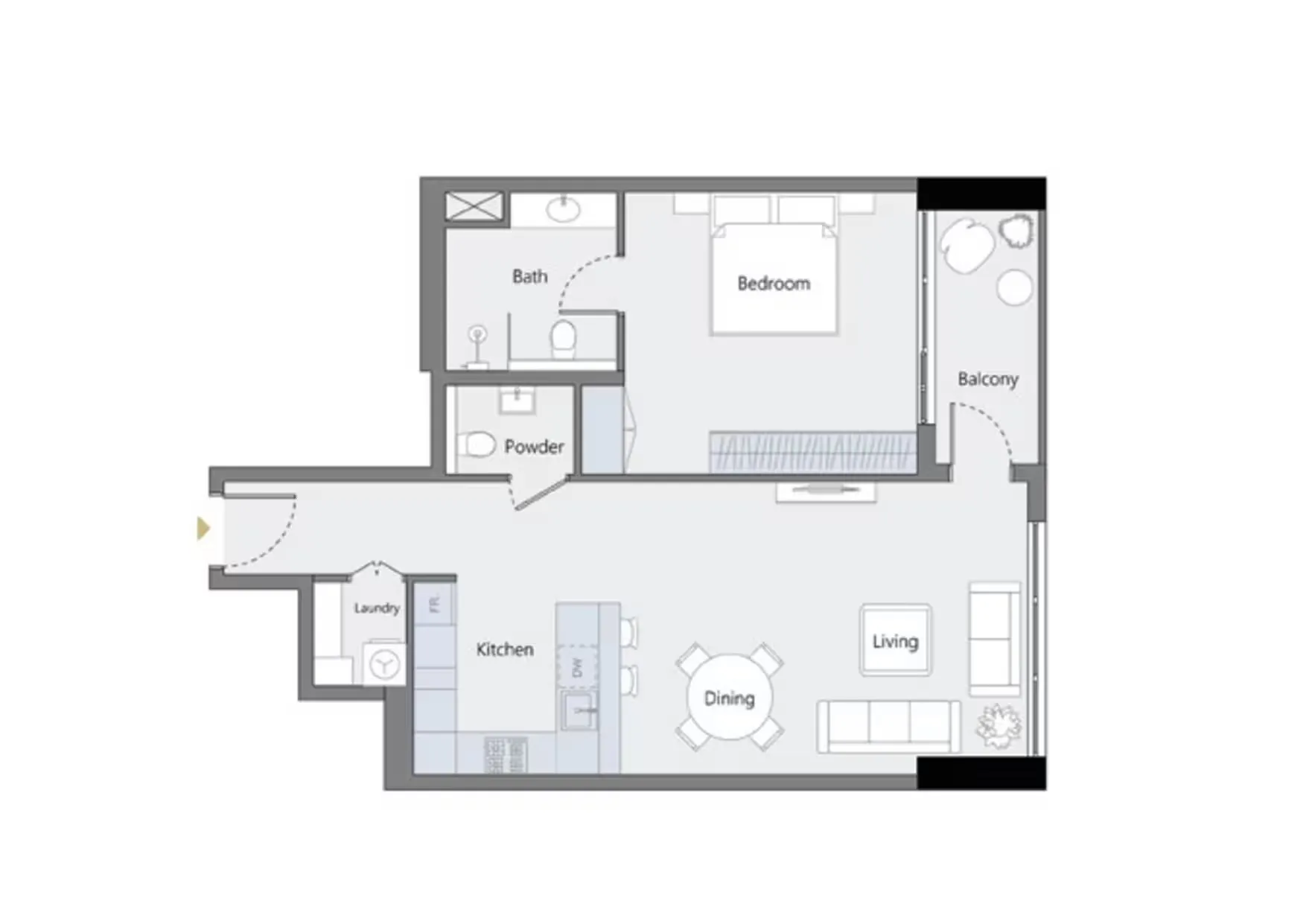 Ra1n Residences JVC: где роскошь встречается со спокойствием в Дубае