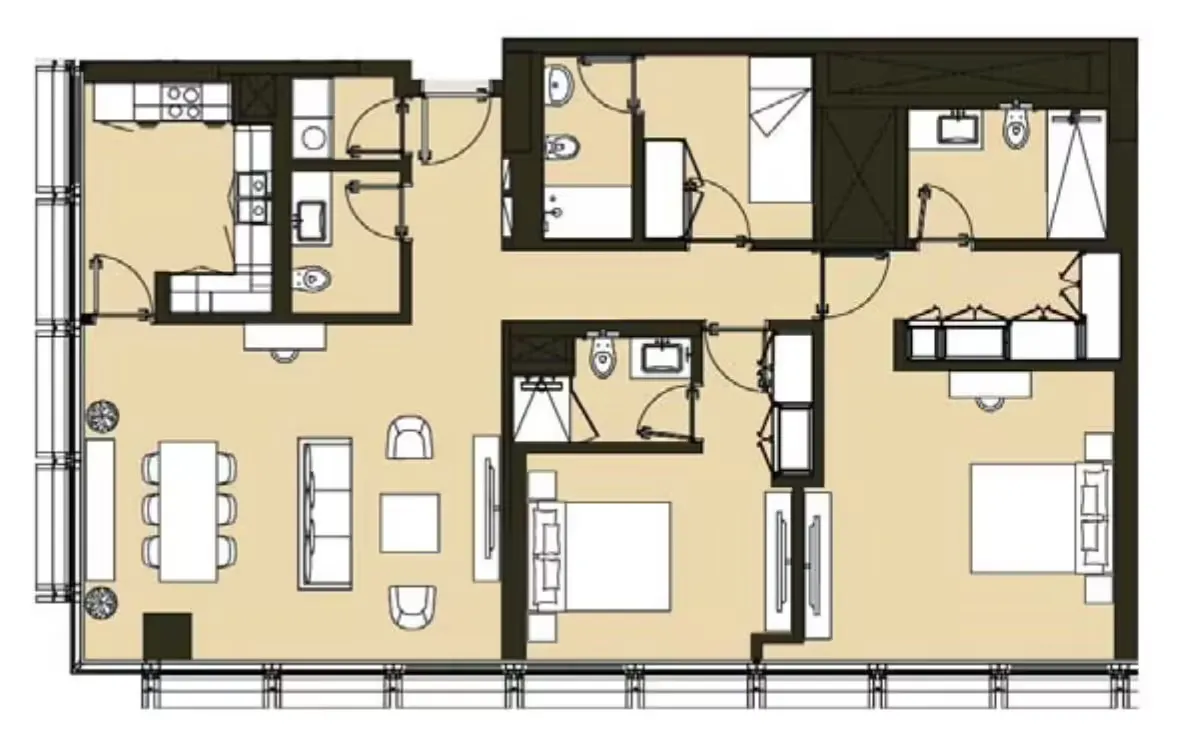 مجموعة سيليكت ريزيدنس 110 في الخليج التجاري