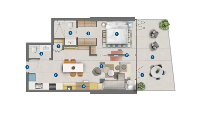 Luxurious Apartments at Rove Home Downtown