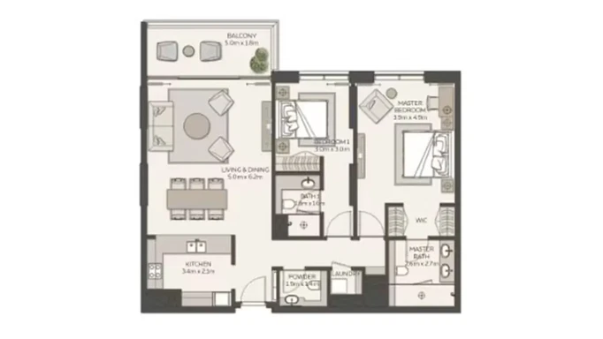 Sky Residences Expo City: Безмятежный жилой комплекс