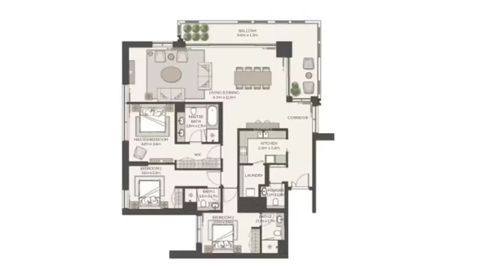 Sky Residences Expo City: Безмятежный жилой комплекс
