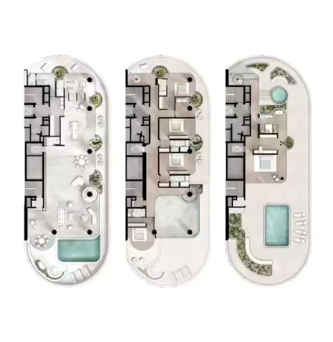 The Rings by PMR: مساكن فاخرة بلمسة من التألق المعماري