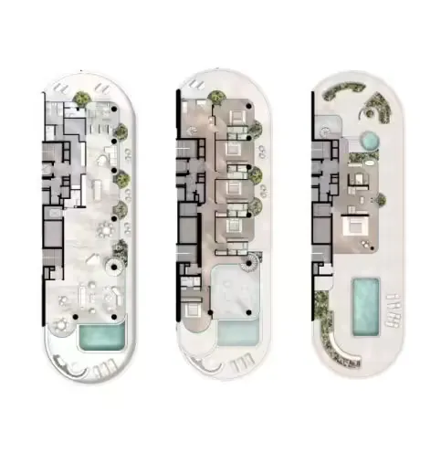 The Rings by PMR: مساكن فاخرة بلمسة من التألق المعماري