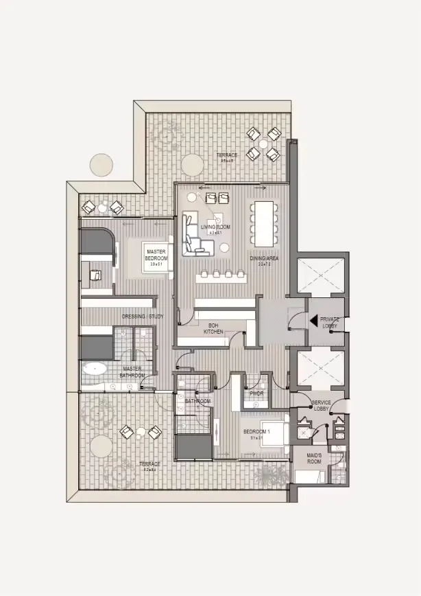 اكتشف المعيشة الراقية في فيلا فينتو من أمنيات