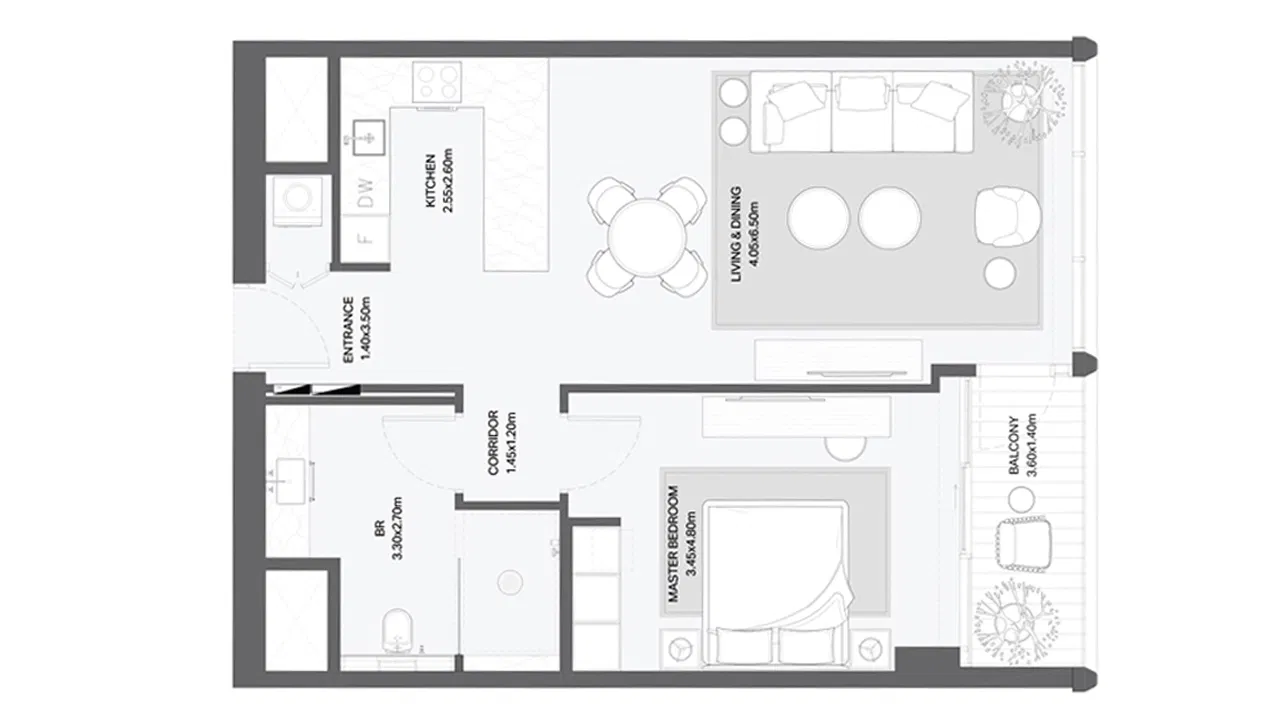 Verve: Роскошная жизнь в самом сердце города Прогулка от Meraas