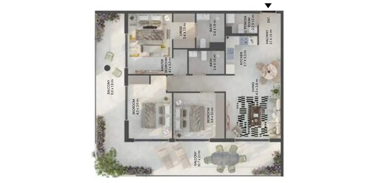Weybridge Gardens 2 by Leos: Your Gateway to Modern Living in Dubailand