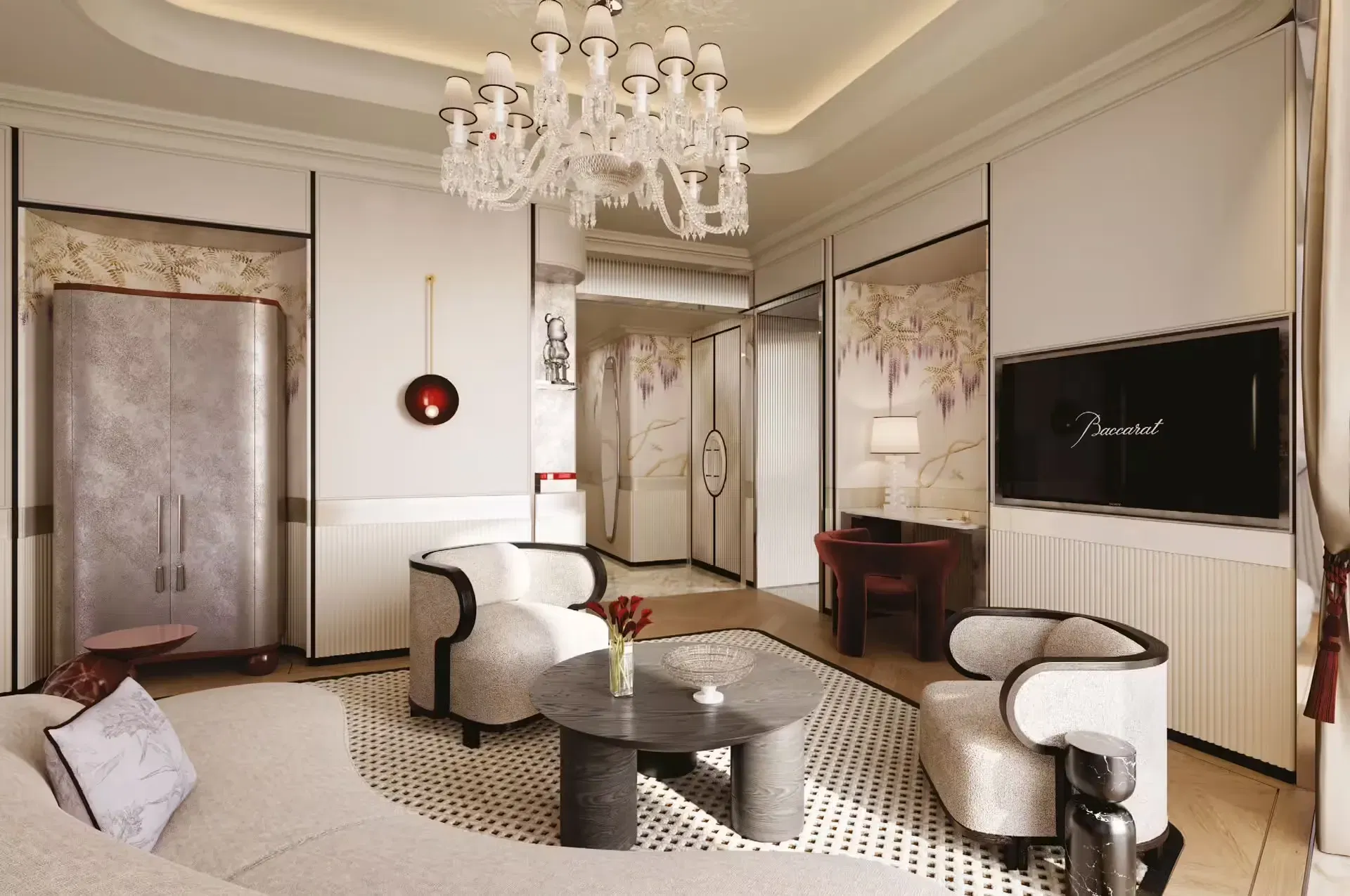 فندق ومساكن باكارات في وسط مدينة دبي: منارة للأناقة والفخامة