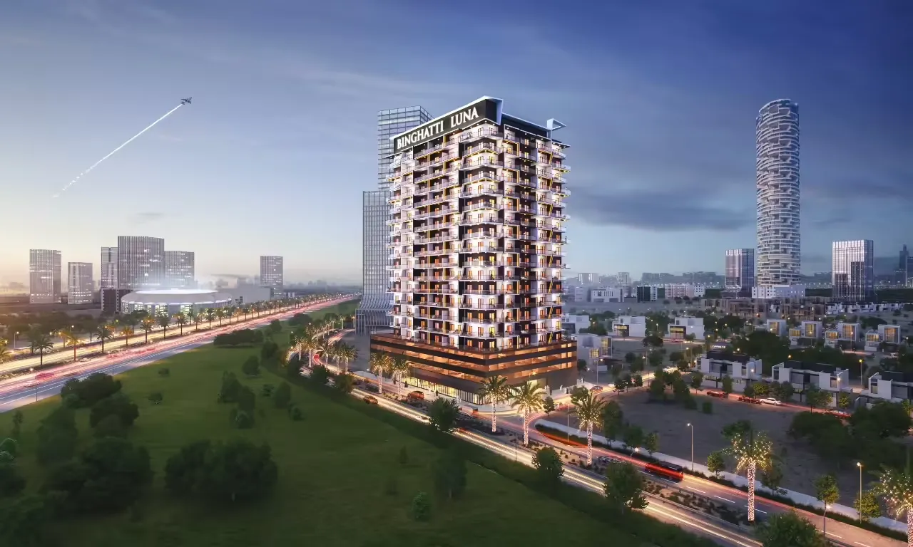 Live In The Prestigious Residential Neighborhood of Binghatti Luna at Jumeirah Village Circle