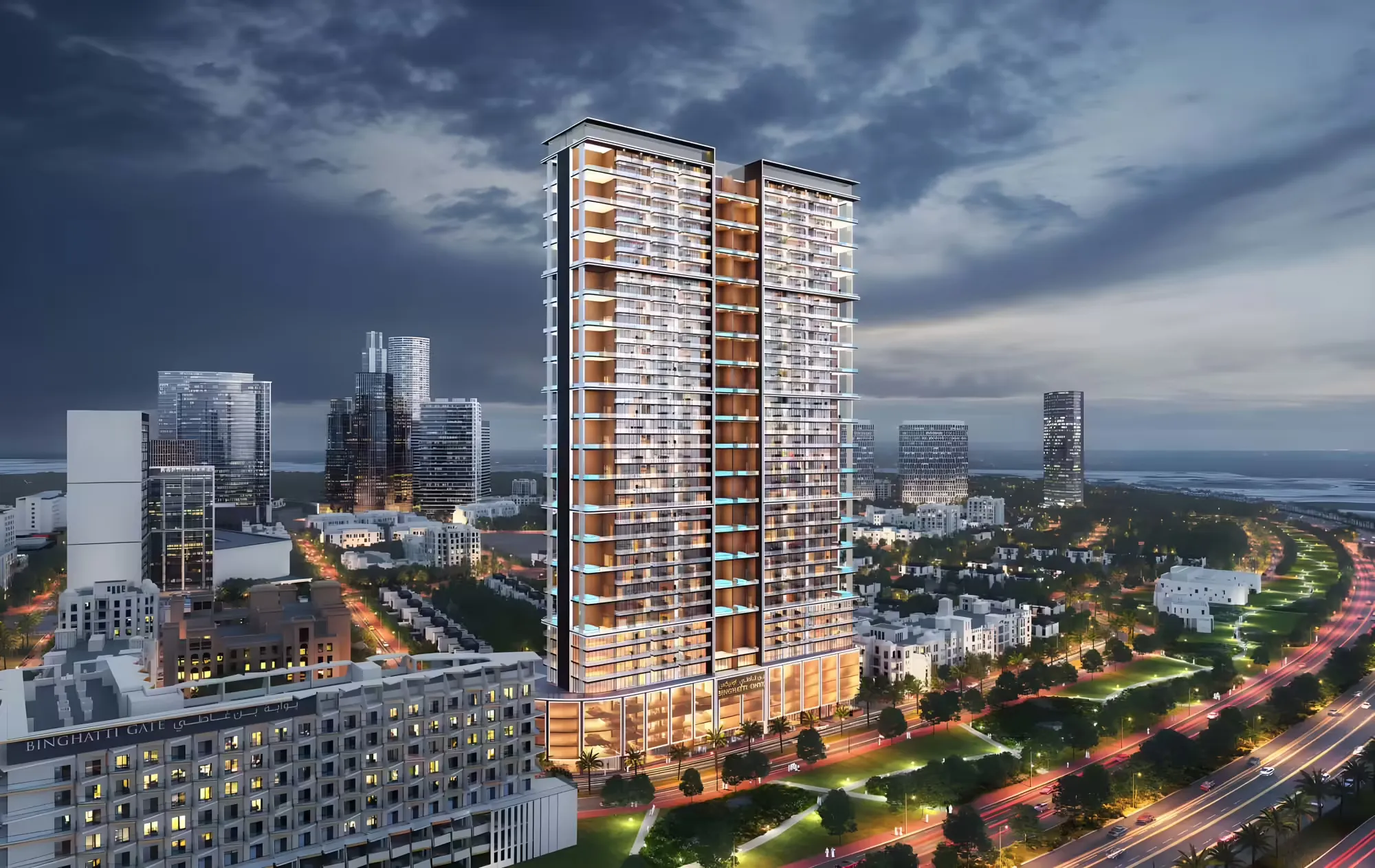 Ощутите престижную жизнь: Binghatti Onyx в Jumeirah Village Circle