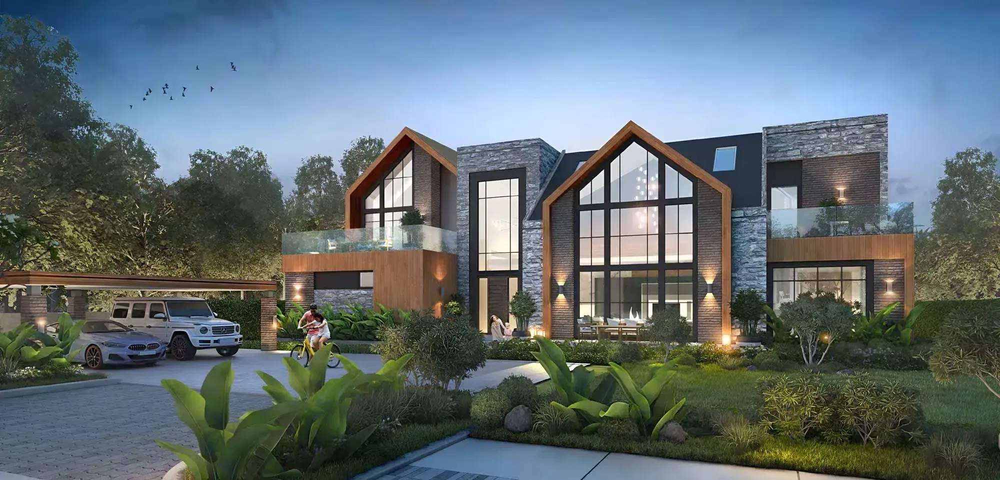 فلل فاخرة في فارم هاوسز في داماك هيلز 2