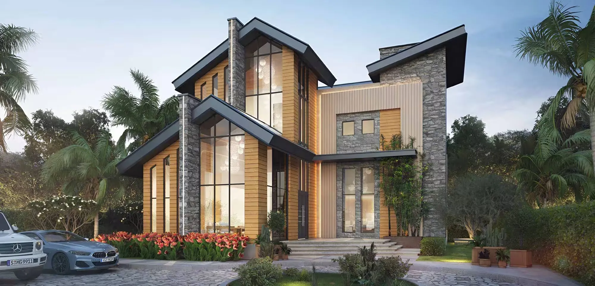 فلل فاخرة في فارم هاوسز في داماك هيلز 2