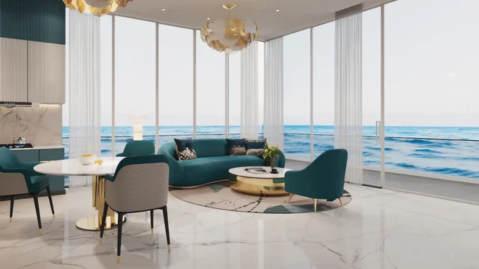 Indulge in Luxurious Oceanfront Living at Oceanz in Dubai Maritime City – A Serene Escape
